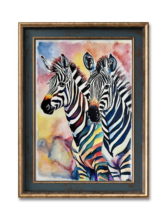 Joyful Zebras