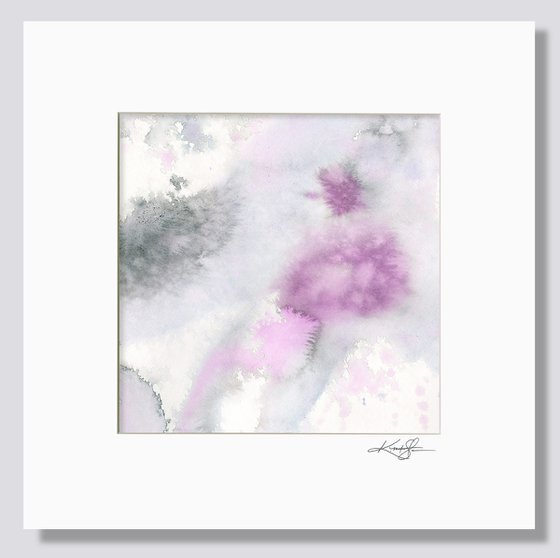 Quiescence 4 - Serene Abstract Painting by Kathy Morton Stanion