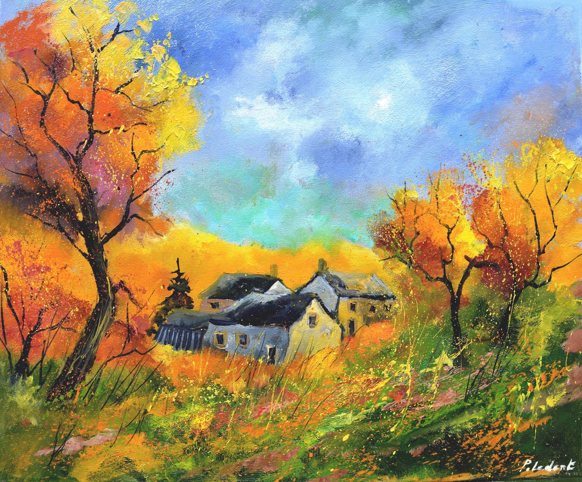 Autumn in my countryside by Pol Henry Ledent