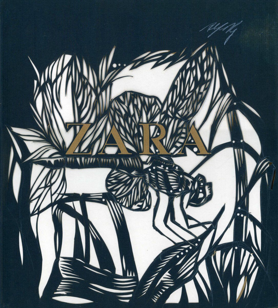 Illustrative Animal Collage By Alfred Ng, 11 X 12, Dragonfly, Original Artwork