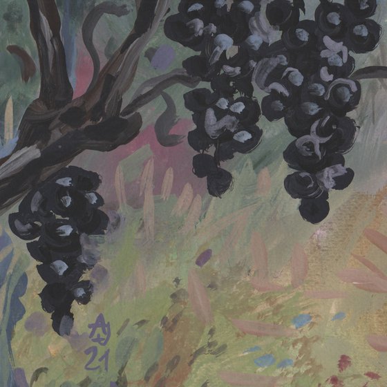 November evening - vine