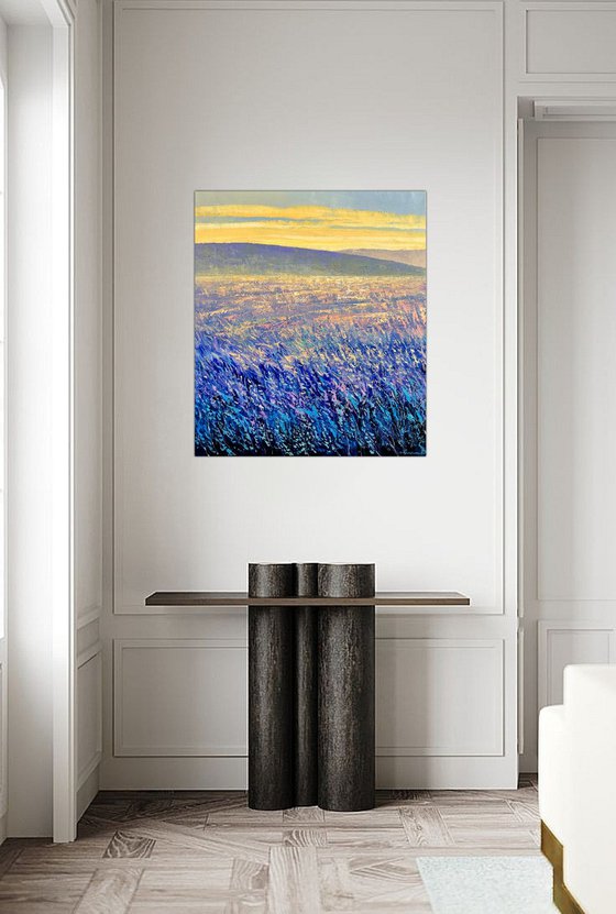 Field at Sunrise III 70x80cm