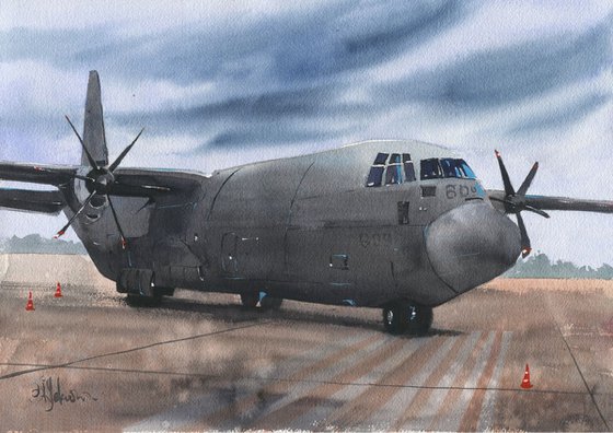 Airplane Lockheed MC-130 Air Force