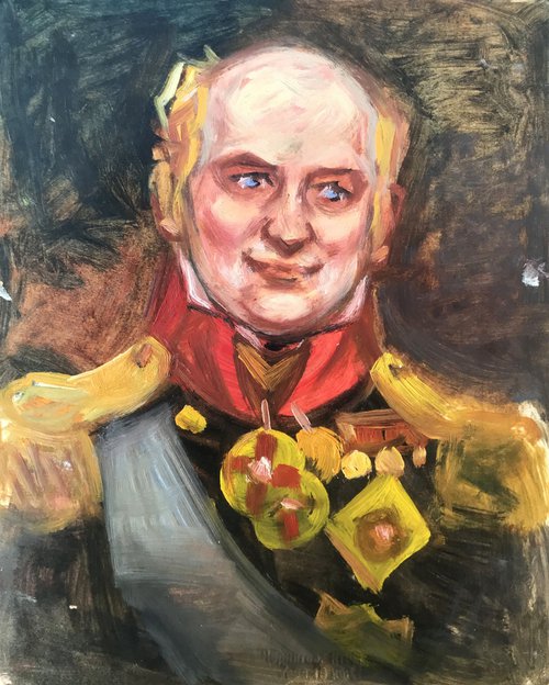 Portrait of a General by Oleg and Alexander Litvinov