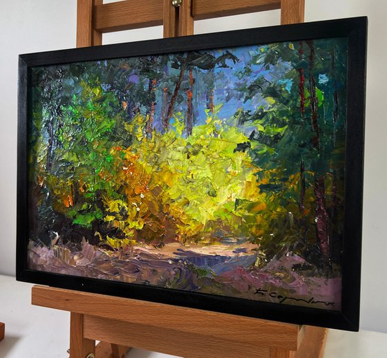 Warm Light Spreading Around