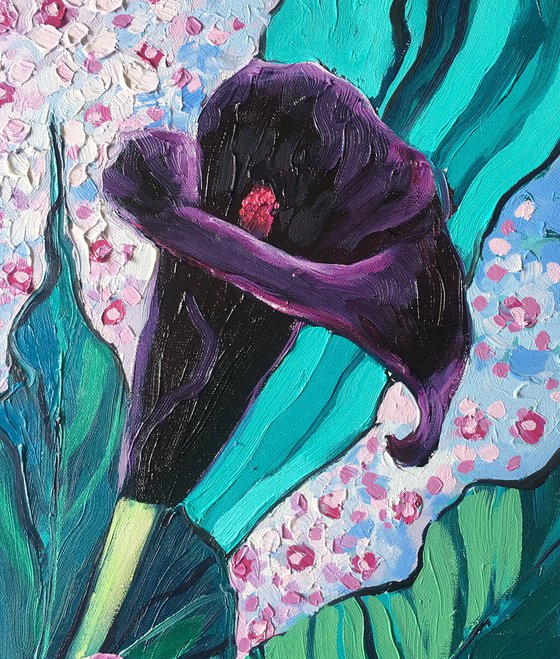 Calla Lily Black Forest