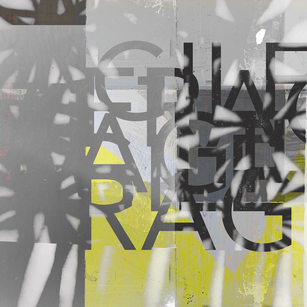 Abstract Print By The Most Active, 17 X 17", Fragile Error 2, Original Artwork