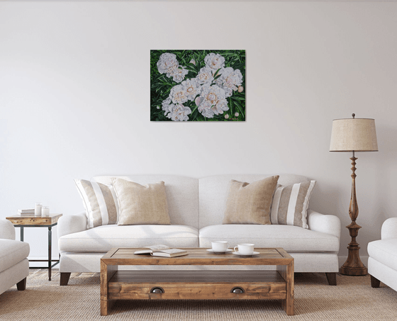 Peonies in Sunlight