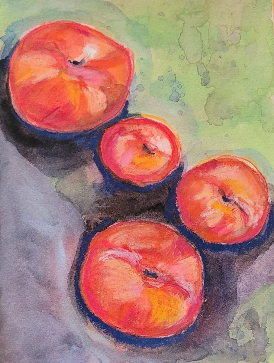 Summer Peaches by Ritu