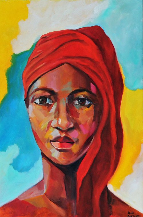 African Woman #2-   Limited collection by Paula Berteotti
