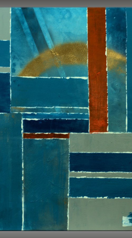 Blue Architecture by Edelgard Schroer
