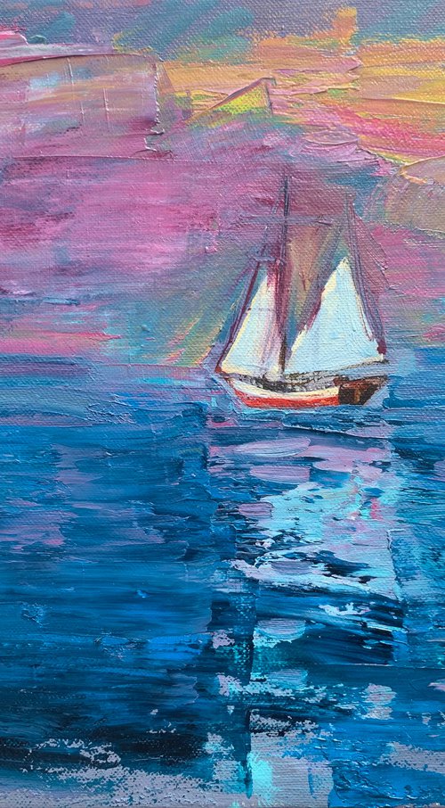 Sailboats by Olga Pascari