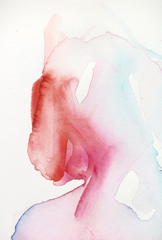 Nude painting "In Fluid Form II"