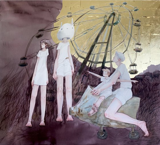 Light is on all night 115x105