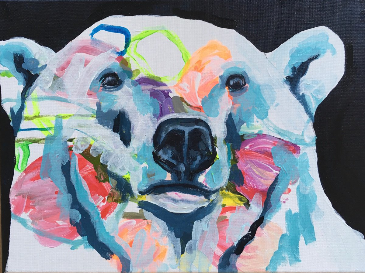 Eisbar - Polar bear by Christiane Reisert