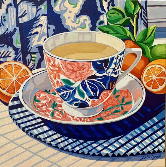 TEACUPS STILL LIFE: Magdalena