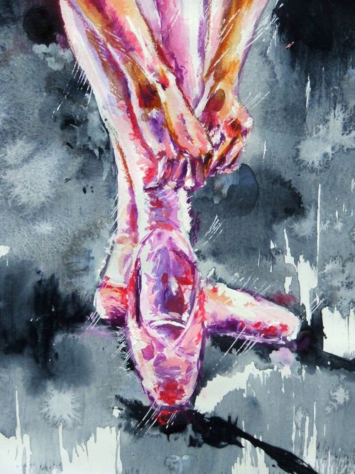 The Ballerina dancer by Anna Sidi-Yacoub