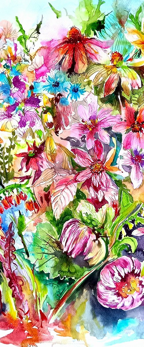 Flowers from the garden by Kovács Anna Brigitta