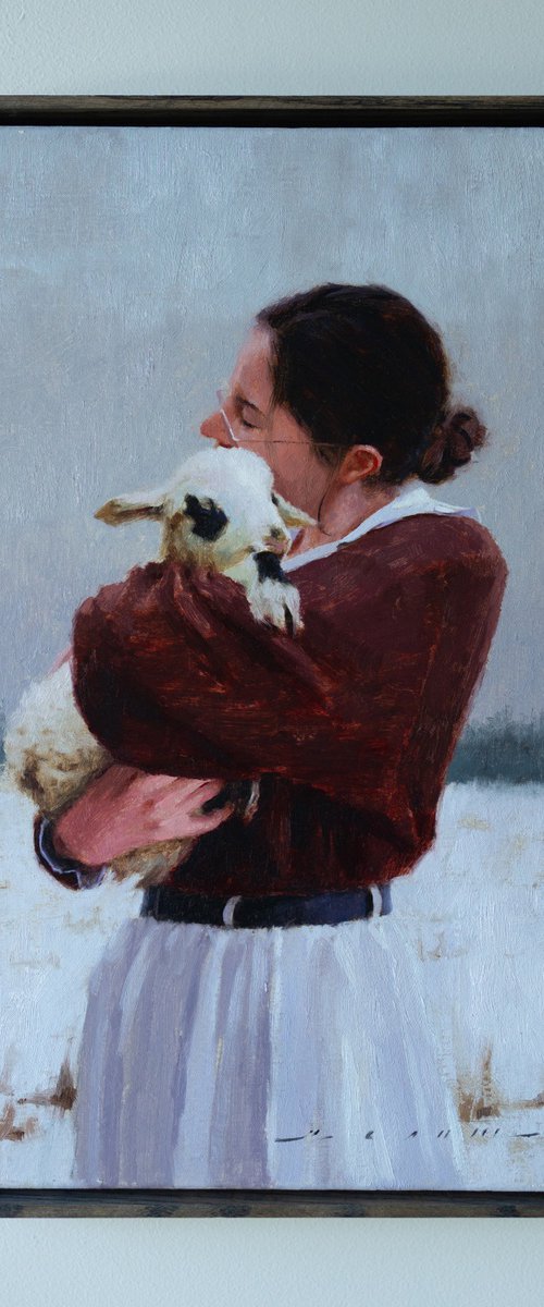 “Baby Lamb” by ROSTYSLAV MALYSH