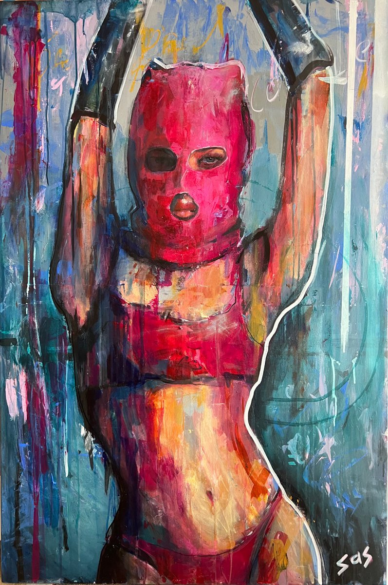 Dangerous pink by Liubou Sas