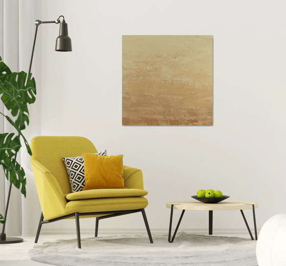 Warm Earth - Modern Abstract Expressionist Painting
