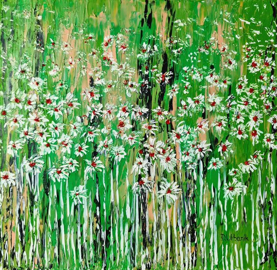 Daisies In The Grass