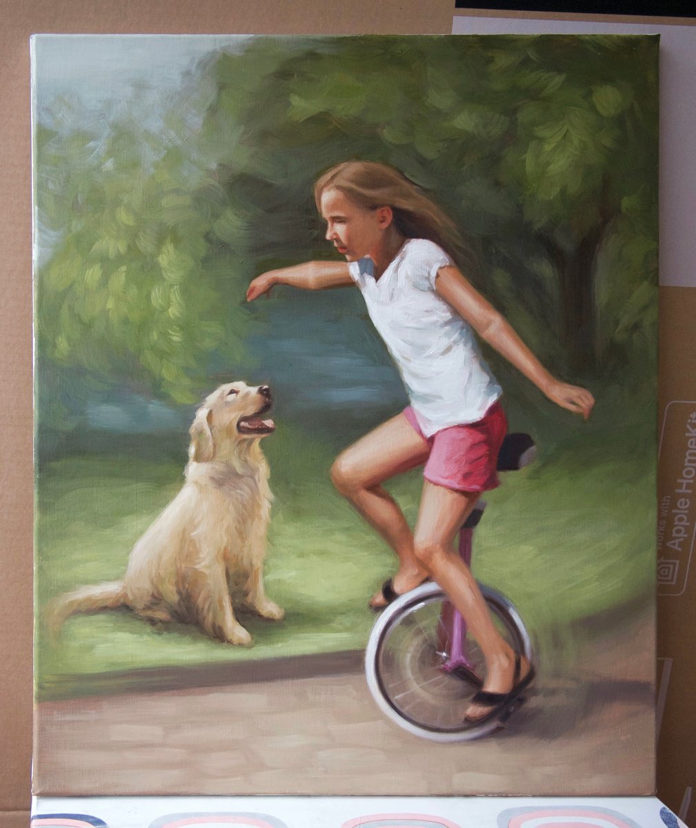 Photorealistic Portrait Oil Painting By Anna Bernadskaya, 20 X 24, Commission A Portrait, Original Artwork