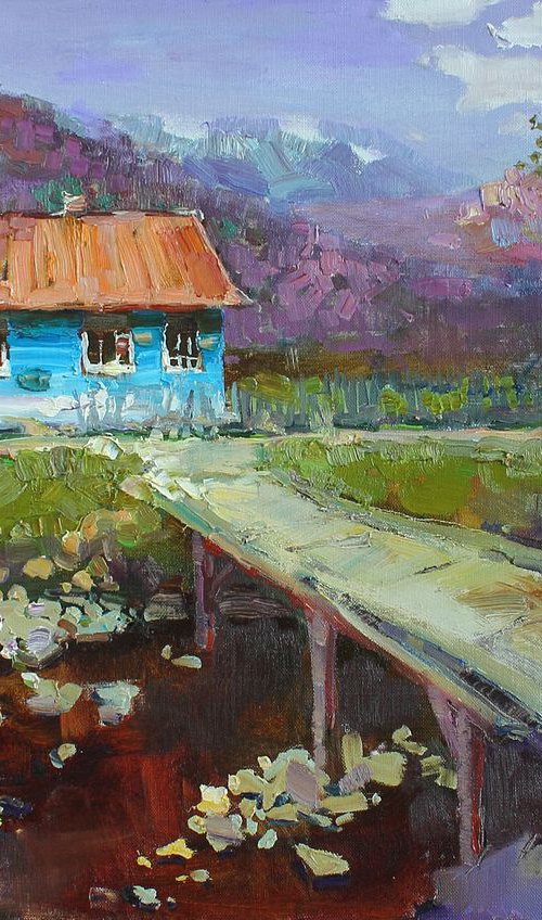 Landscape. "Голубушка" by Anastasiia Grygorieva