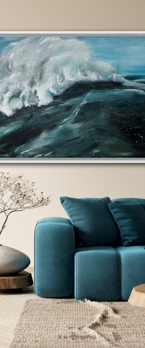 The Breaking Wave by Lyndsay Tarren-Leister