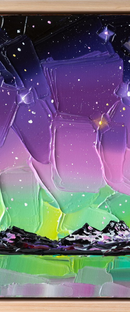 Iridescent Night Sky 20 by Joseph Villanueva