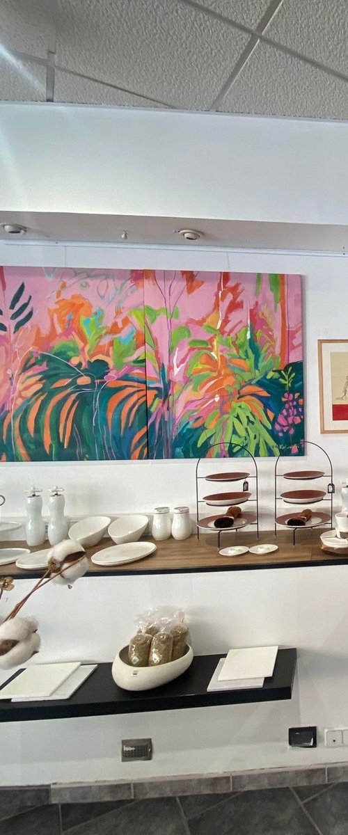 After rain #5, diptych by V+V Kniazievi