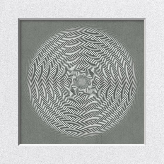 Sphere on a gray background
