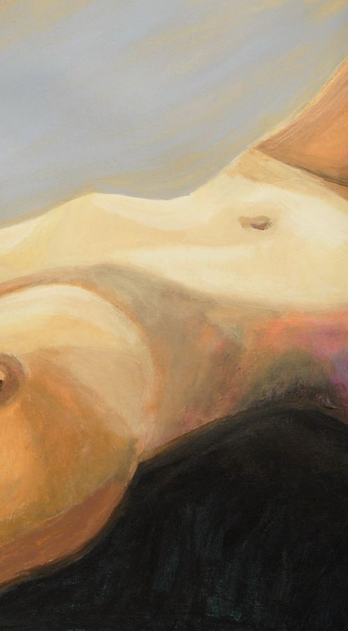 Nude 33 / 62.5 x 48 cm by Alexandra Djokic