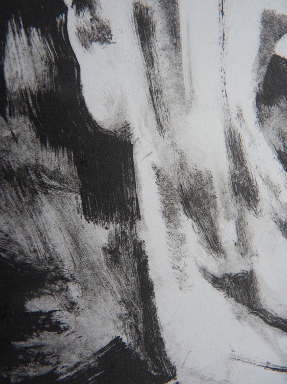 Silent Scream Monoprint By Glenn Ibbitson Artfinder