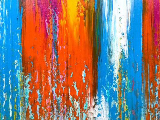 Lifetime Moments - LARGE, MODERN, ABSTRACT ART – EXPRESSIONS OF ENERGY AND LIGHT. READY TO HANG!
