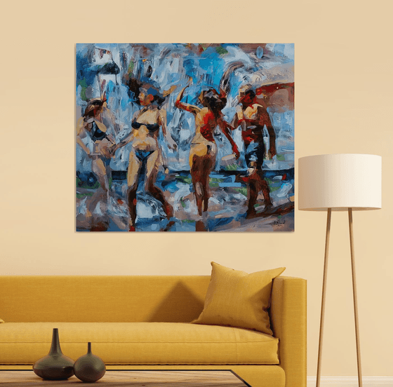 In the beat of liquid light