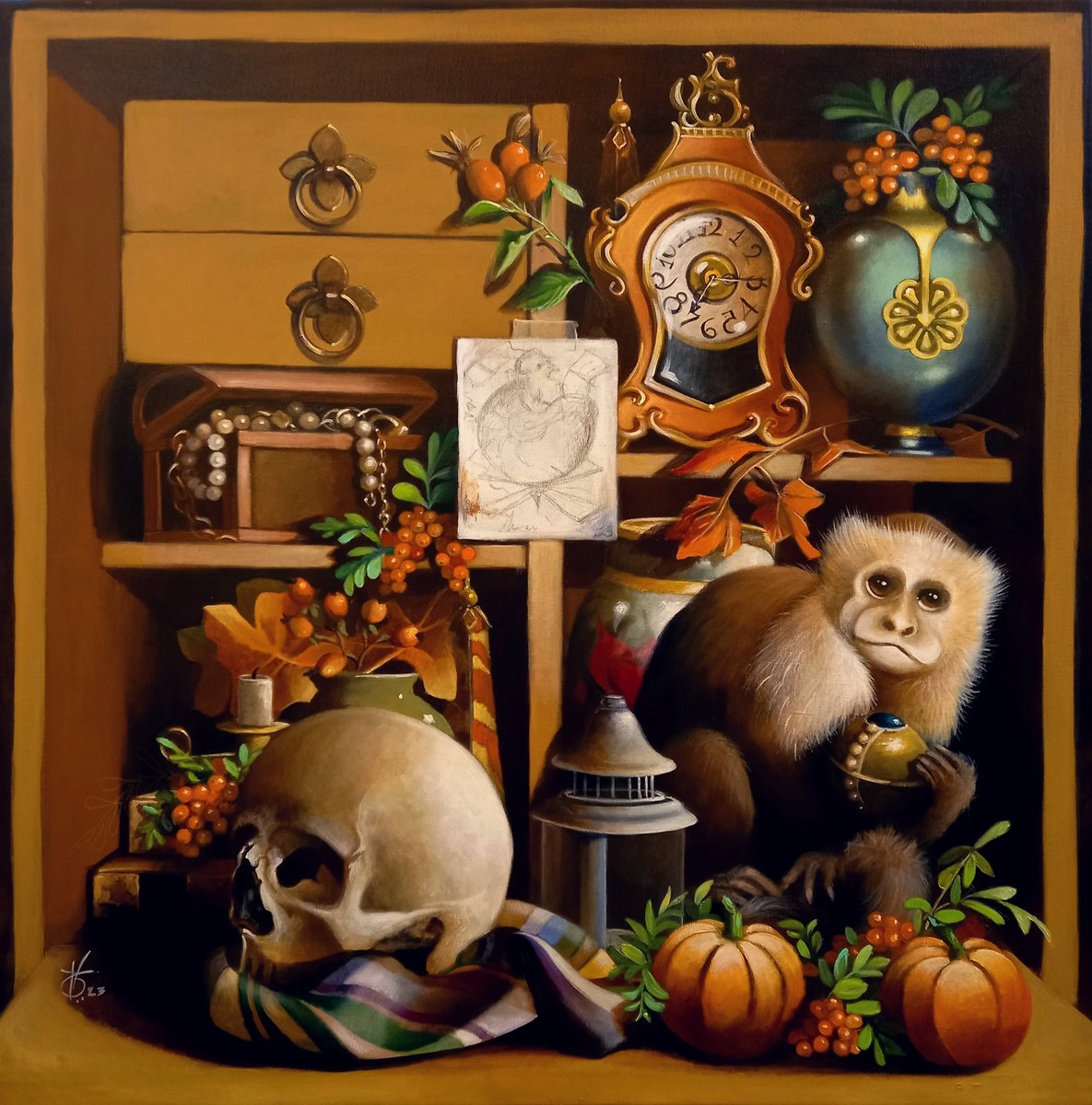 Autumn cabinet by Valentina Toma’ aka Zoe Chigi