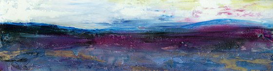 Land Of Souls 7 - Textural Landscape Painting by Kathy Morton Stanion