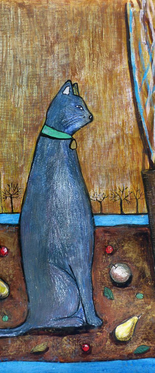 Egyptian Cat by Elizabeth Vlasova