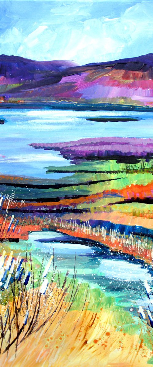Scottish Loch by Julia  Rigby