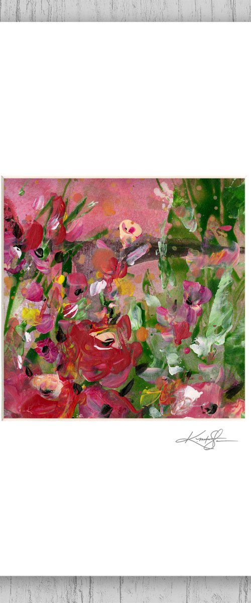 Meadow Dreams 30 - Flower Painting by Kathy Morton Stanion by Kathy Morton Stanion
