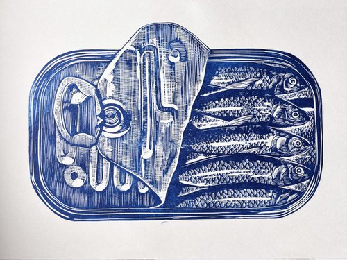 Canned Sardines by Amy Cundall