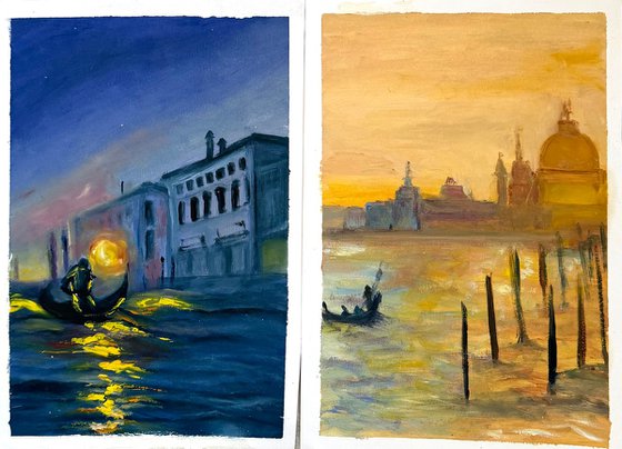 Venice, Between Gold and Blue