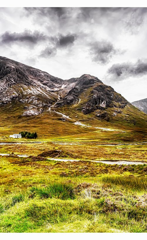 Lagangarbh Cottage -  Glencoe Valley Western Scottish Highlands by Michael McHugh