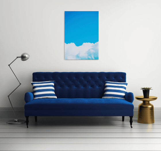 Blue Clouds I | Limited Edition Fine Art Print 1 of 10 | 60 x 90 cm