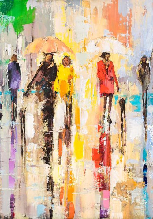'Summer Walk' by Ewa Czarniecka