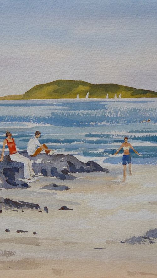 The Swimming Place, Malahide by Maire Flanagan