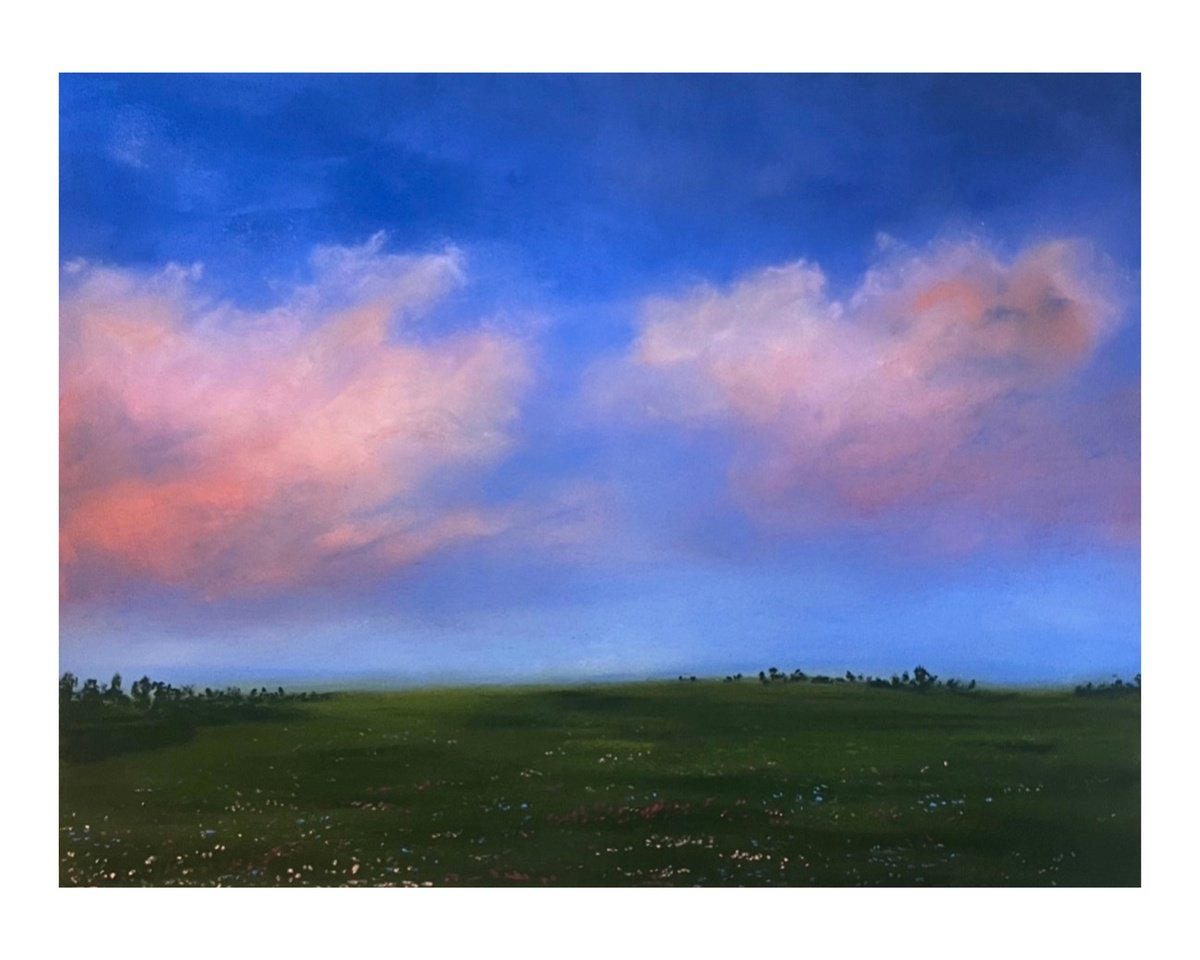 Impressionistic Painting , Blasses Leuchten By Sophie Kruszynski, 12 X 9, Artwork For Sale On Artfinder