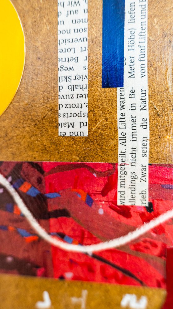 Mixed Media Collage - GA-2