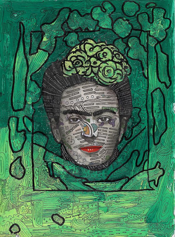 Portrait of Frida # 18